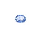 0.77 ct Oval Blue Natural Sapphire