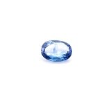 0.91 ct Oval Blue Natural Sapphire