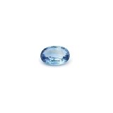 0.86 ct Oval Blue Natural Sapphire