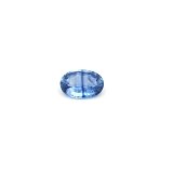 0.62 ct Oval Blue Natural Sapphire