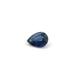 0.84 ct Pear Blue Natural Sapphire