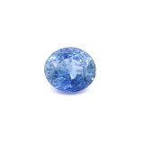 3.38 ct Oval Blue Natural Sapphire