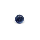 1.03 ct Round Blue Natural Sapphire