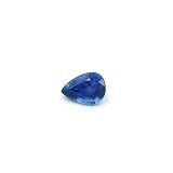 0.80 ct Pear Blue Natural Sapphire
