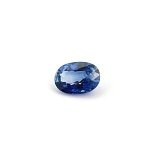 1.20 ct Oval Blue Natural Sapphire