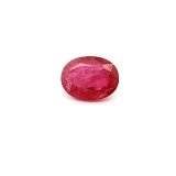1.67 ct Oval Red Natural Ruby