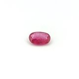 0.78 ct Oval Red Natural Ruby