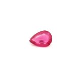 0.84 ct Pear Red Natural Ruby