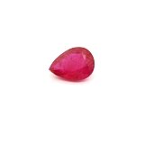 1.33 ct Pear Red Natural Ruby