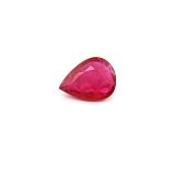 1.17 ct Pear Red Natural Ruby