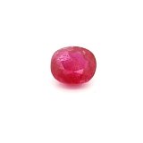 2.57 ct Cushion Red Natural Ruby