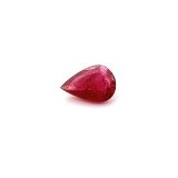 0.97 ct Pear Red Natural Ruby