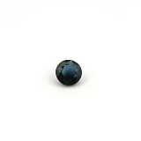 0.56 ct Round Blue Natural Sapphire