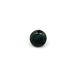 0.97 ct Round Blue Natural Sapphire