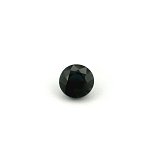 0.97 ct Round Blue Natural Sapphire