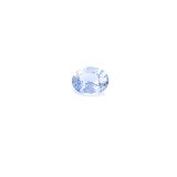 0.45 ct Oval Blue Natural Sapphire