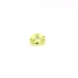 0.52 ct Oval Yellow Natural Sapphire