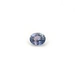 0.51 ct Oval Blue Natural Sapphire