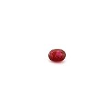 0.25 ct Oval Red Natural Ruby