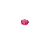 0.22 ct Oval Red Natural Ruby