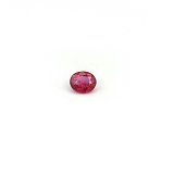 0.21 ct Oval Red Natural Ruby