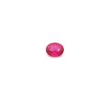 0.25 ct Oval Red Natural Ruby