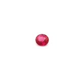 0.31 ct Oval Red Natural Ruby
