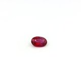 0.36 ct Oval Red Natural Ruby