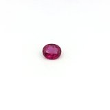 0.33 ct Oval Red Natural Ruby
