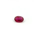 0.55 ct Oval Red Natural Ruby