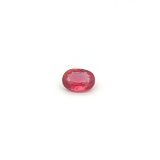 0.56 ct Oval Red Natural Ruby