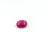 0.65 ct Oval Red Natural Ruby