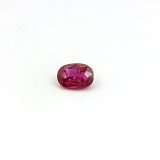 0.61 ct Oval Red Natural Ruby