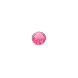 0.45 ct Round Red Natural Ruby