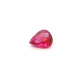 0.99 ct Pear Red Natural Ruby