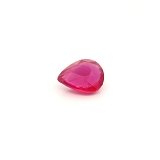 0.88 ct Pear Red Natural Ruby