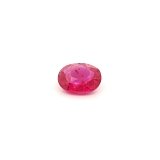 0.74 ct Oval Red Natural Ruby