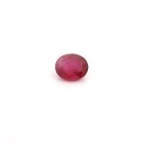 0.72 ct Oval Red Natural Ruby