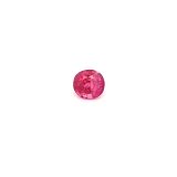0.47 ct Cushion Red Natural Ruby