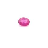 0.73 ct Oval Red Natural Ruby