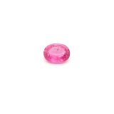 0.65 ct Oval Red Natural Ruby