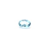 0.46 ct Oval Blue Natural Aquamarine