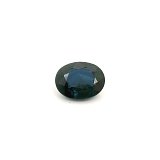 2.22 ct Oval Blue Natural Sapphire