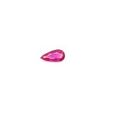 0.25 ct Pear Red Natural Ruby