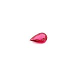 0.38 ct Pear Red Natural Ruby
