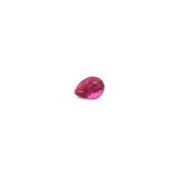 0.29 ct Pear Red Natural Ruby