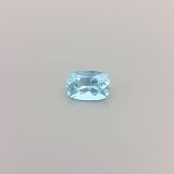 0.51 ct Cushion Blue Natural Aquamarine