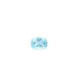 0.49 ct Cushion Blue Natural Aquamarine