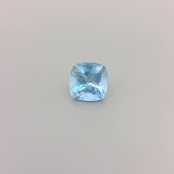 0.67 ct Cushion Blue Natural Aquamarine