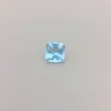 0.39 ct Cushion Blue Natural Aquamarine